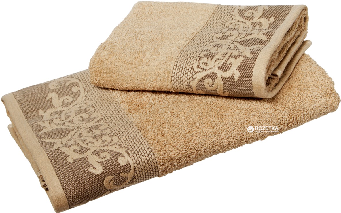 

Набор махровых полотенец Zeron Coffee shades 70х140, 50х90 Cream-cofee