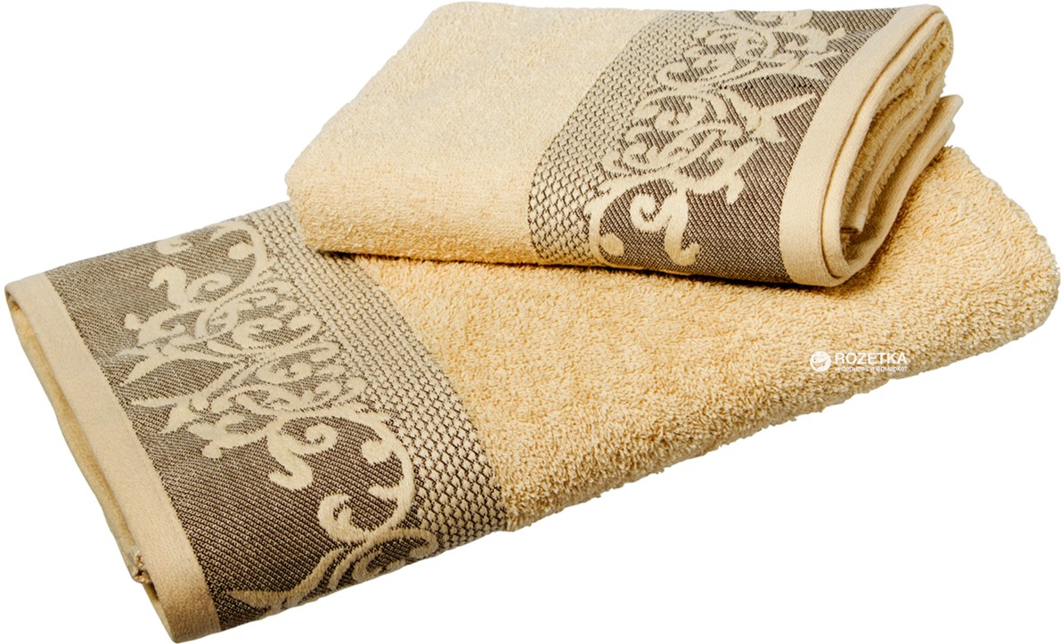 

Набор махровых полотенец Zeron Coffee shades 70х140, 50х90 Cappuccino