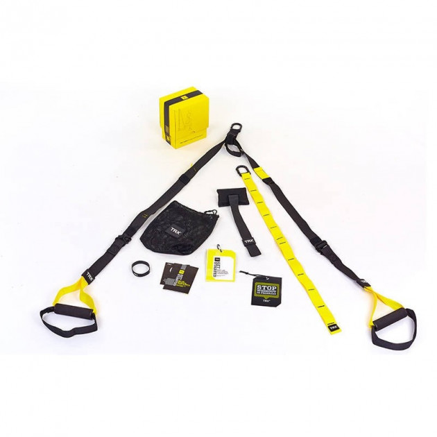 

Петли TRX функциональный тренажер PRO PACK P3 HOME FI-3726-05 (петли подвесные, дверное крепление, DVD, сумка, черный-желтый) /2