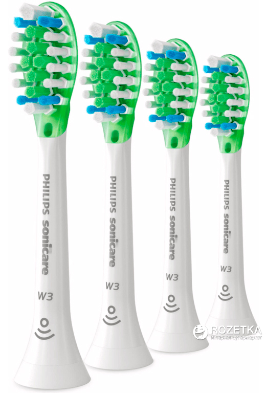

Насадки для электрической зубной щетки PHILIPS Sonicare W3 Premium White HX9064/17