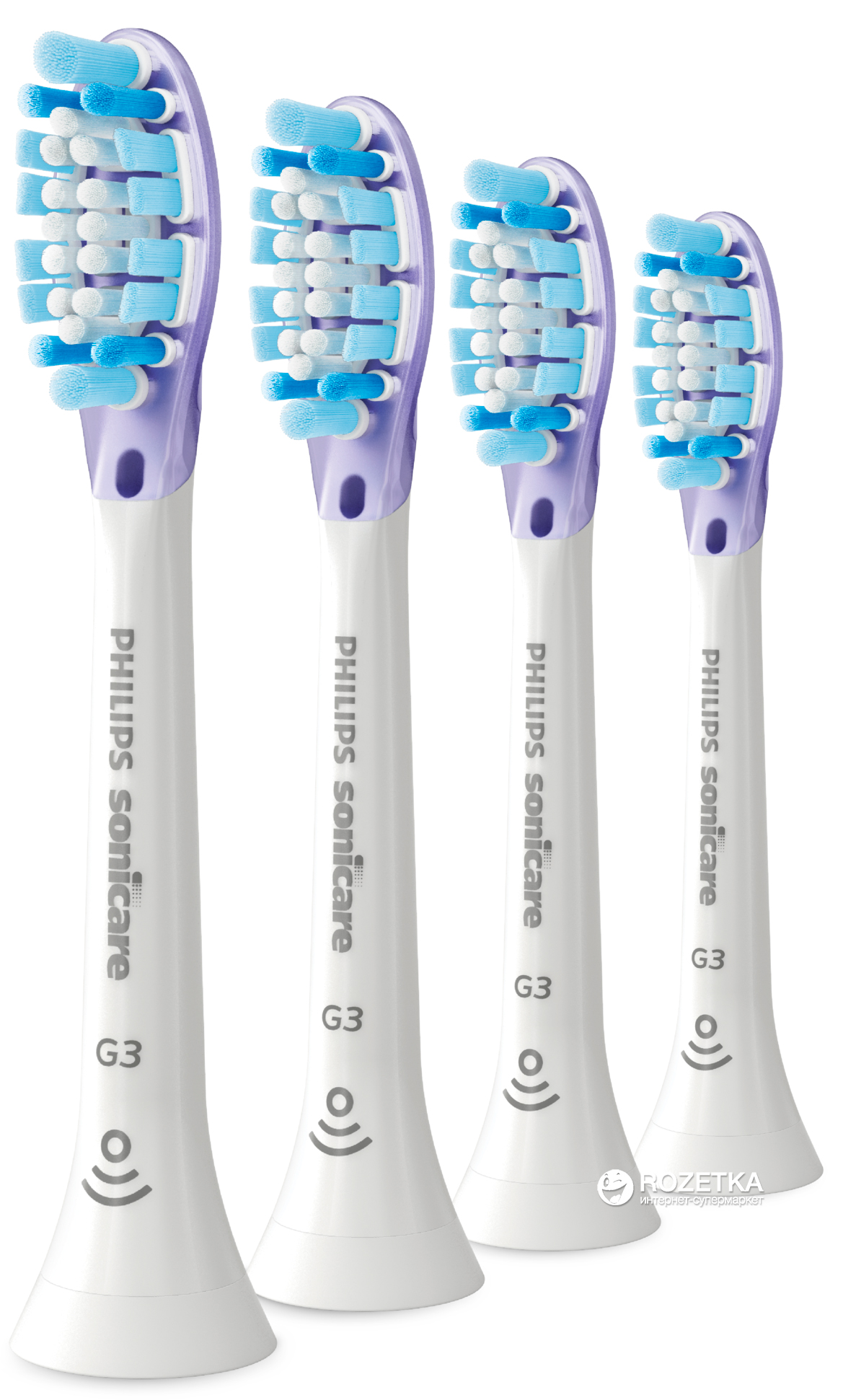 

Насадки для электрической зубной щетки PHILIPS Sonicare G3 Premium Gum Care HX9054/17