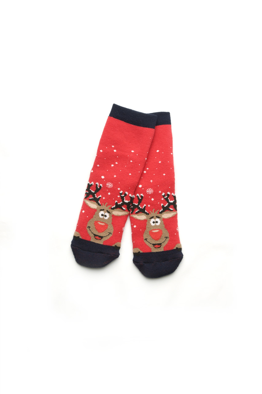 

Носки Модный карапуз 14 р 21-23 Красные олени (101-00849-1)