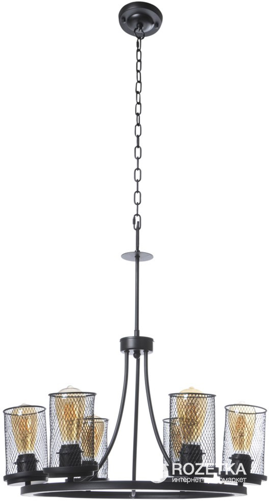 

Люстра Brille BL-391S/5 E27 BK (22-675)