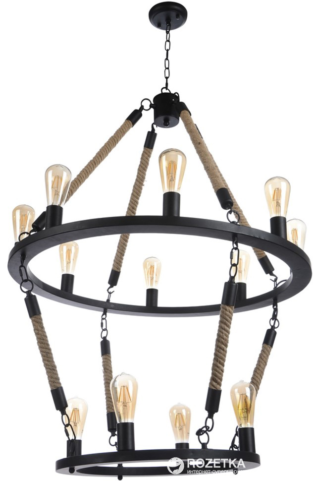 

Люстра Brille BL-335S/12 E27 BK (22-548)