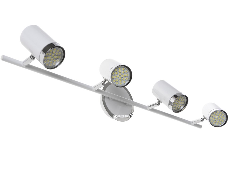 

Светильник спотовый Brille HTL-174/4 GU10 WH (26-407)