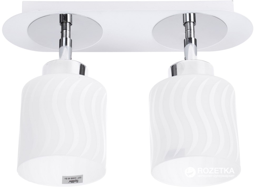 

Светильник потолочный Brille HTL-168/2 E27 WH (26-378)