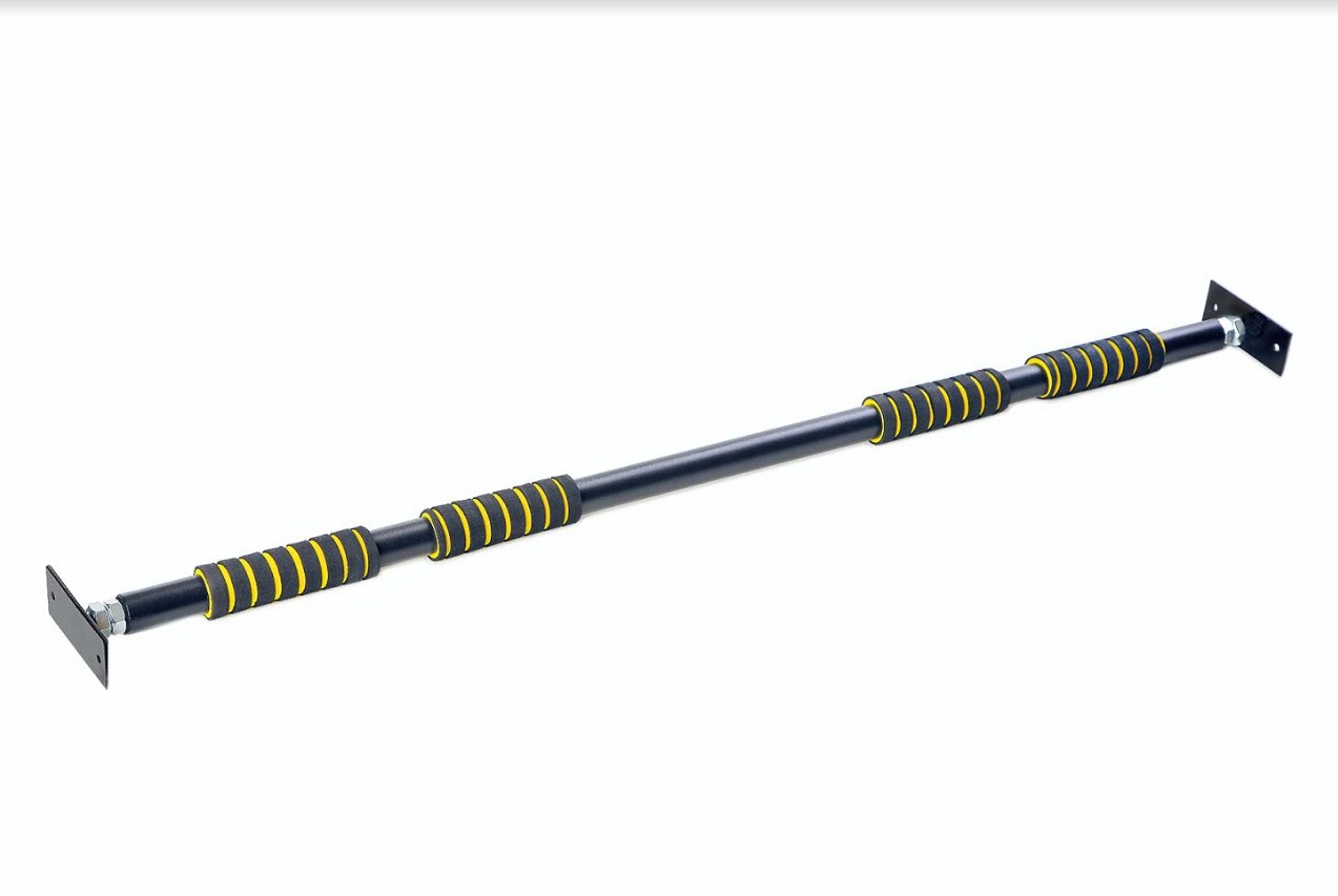 

Турник Bravo Sport раздвижной черный 2в1 105-115 см