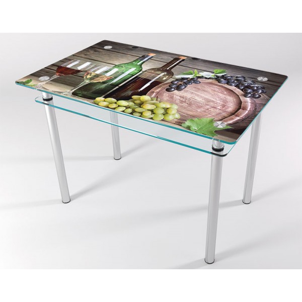 

Стол стеклянный "Jam" Вино KT-01 110х70 см