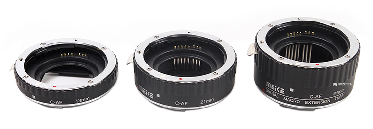 

Набір автофокусних макрокілець Meike для Canon