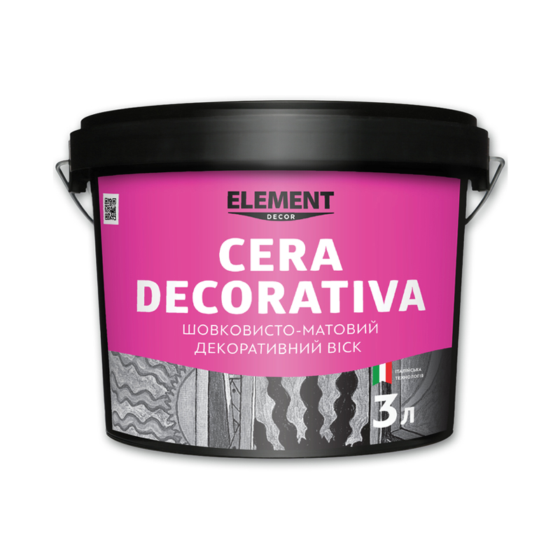 

Декоративний воск CERA DECORATIVA ELEMENT DECOR 3 л