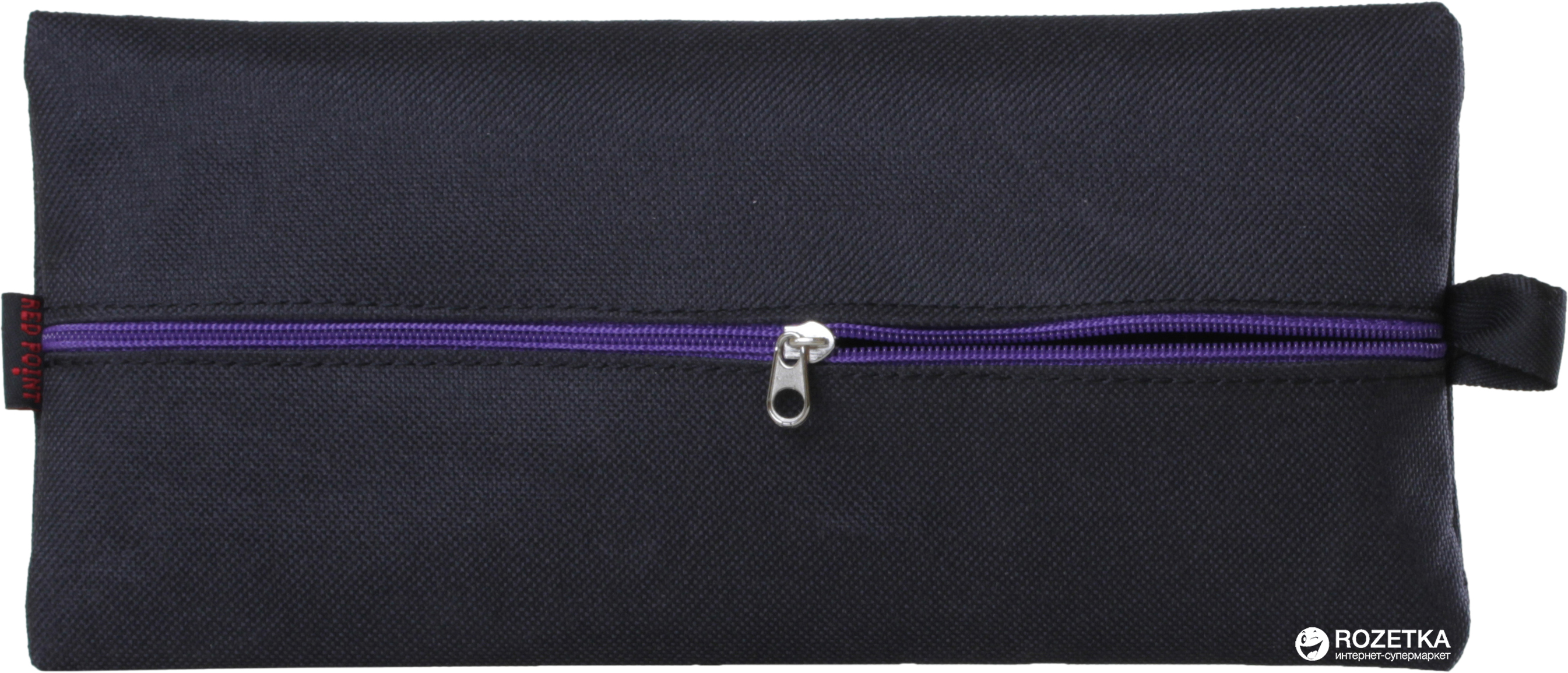 

Косметичка Red Point Flat Nylon Black/violet (Ф-Т.К01Н01.М12.000)