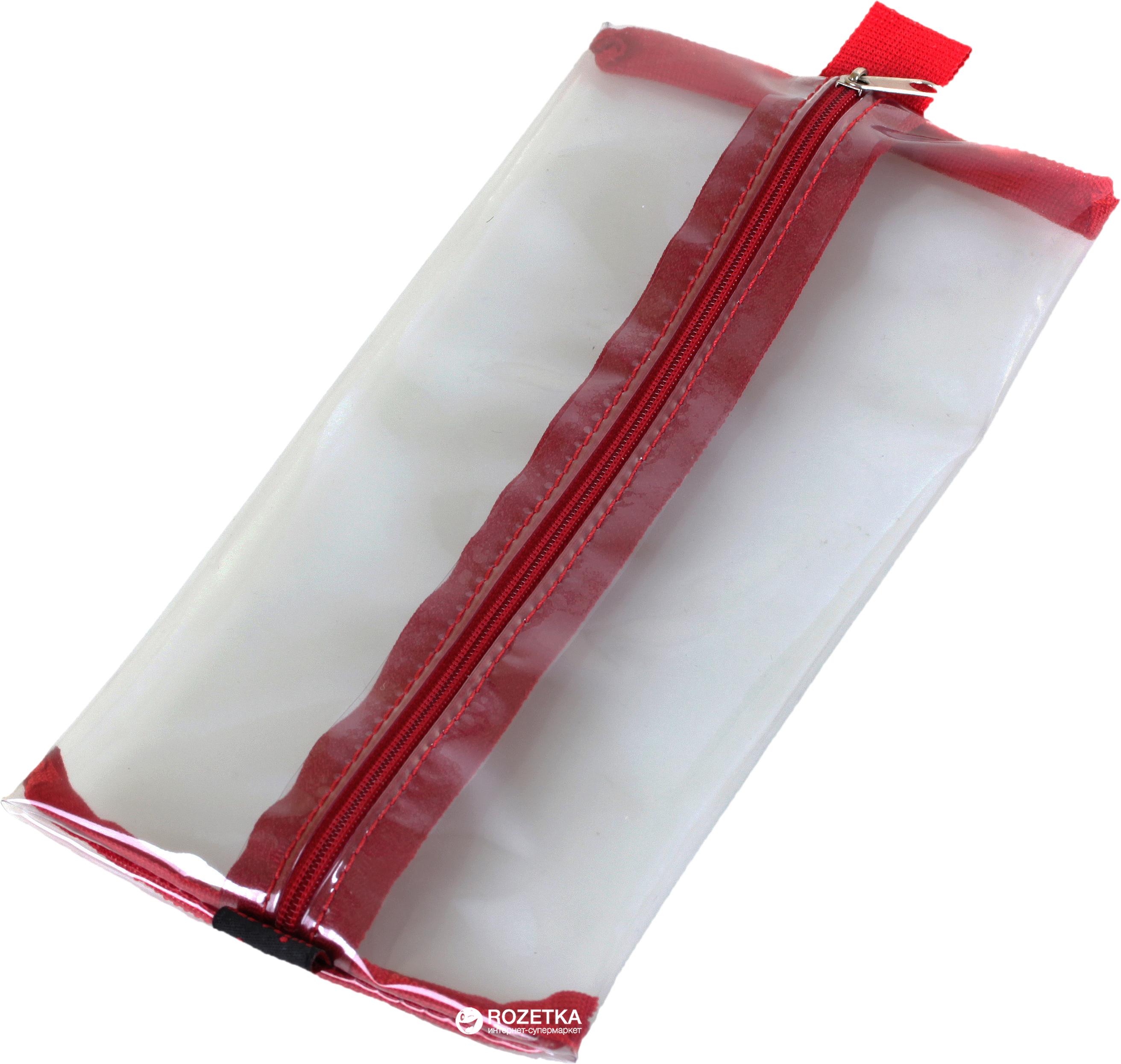 

Косметичка Red Point Clear Flat Красная (Ф-Т.К01П00.М03.000)