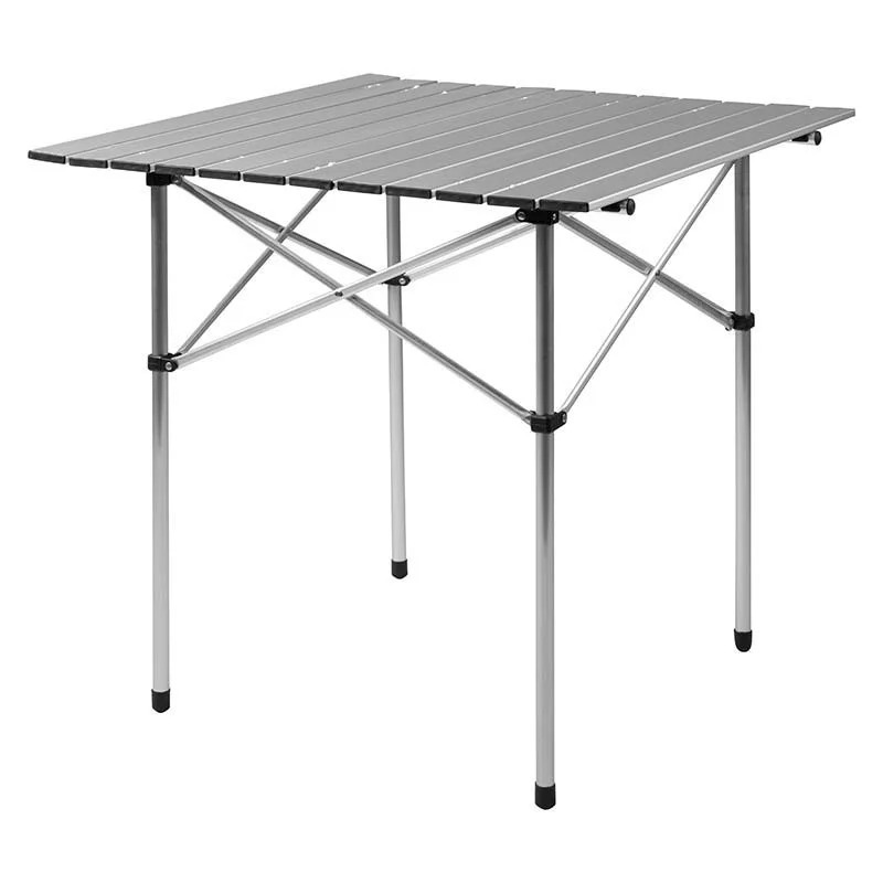 

Стол складной алюминиевый 70*70 см HX-8093