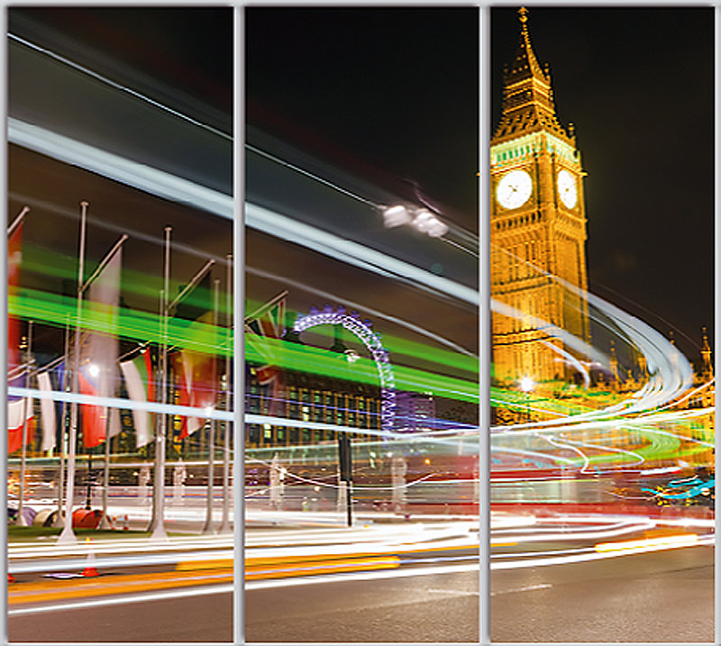 

Шкаф купе Luxe Studio Стандарт-1 Фотопечать Архитектура-113 2100x2000x450 трехдверный