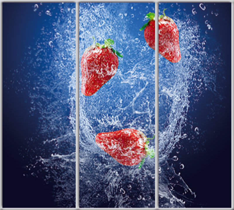 

Шкаф купе Luxe Studio Стандарт-1 Фотопечать Еда и напитки-37 2100x2000x450 трехдверный