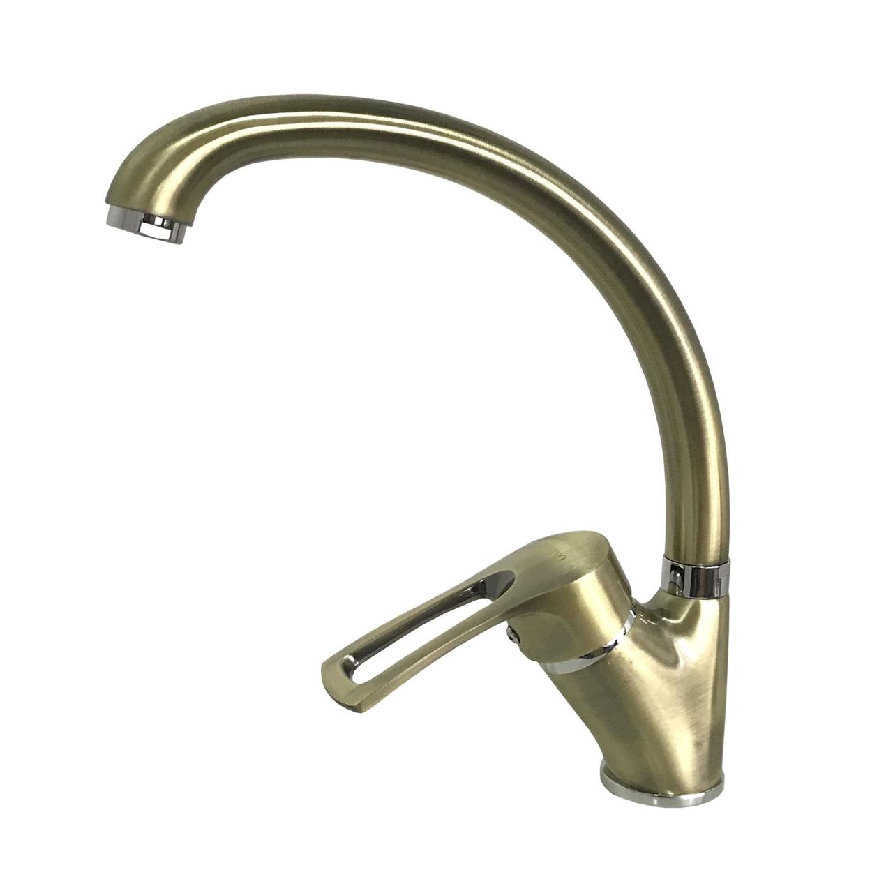 

Смеситель кухонный Domino DSV-203S BIG BRONZE