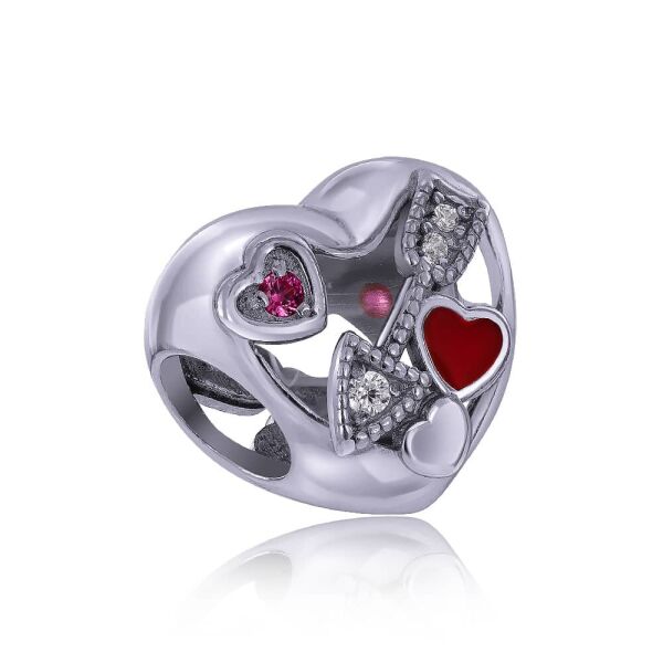 

Серебряная бусина "Cupid's arrow"