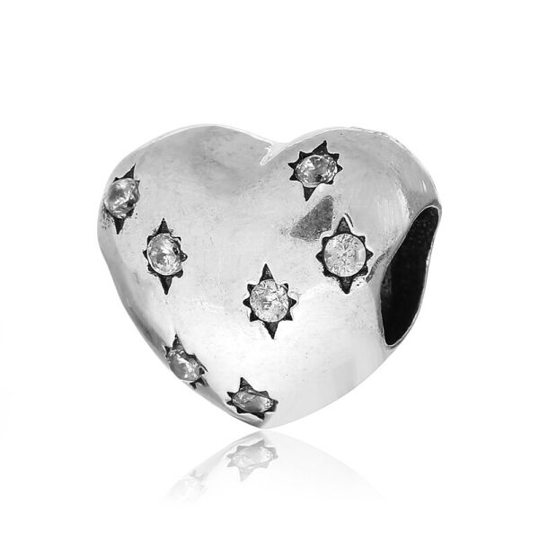 

Серебряная бусина П5Ф/756