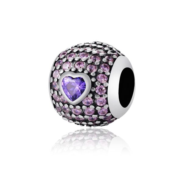 

Серебряная бусина П5ФРА/7009