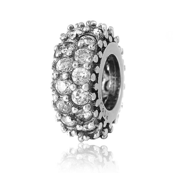 

Серебряная бусина П5Ф/749