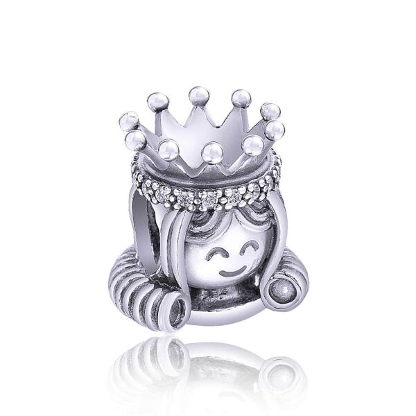

Серебряная бусина "Beautiful princess"