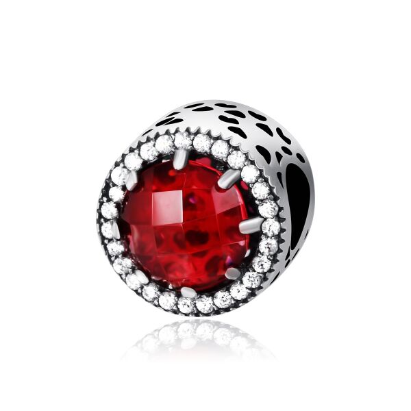 

Серебряная бусина П5ФРу/7003