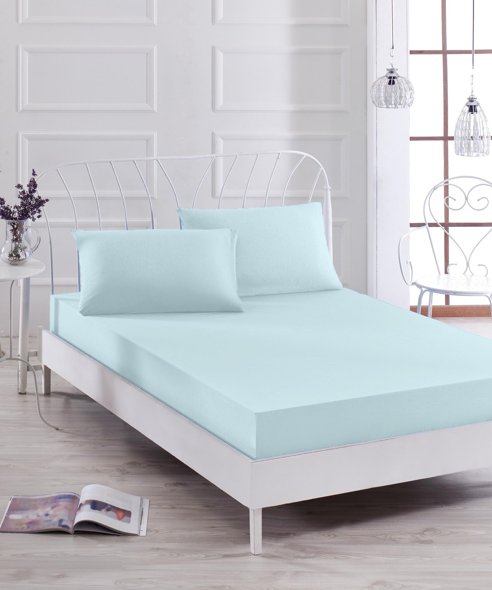 

Комплект постельного белья EnLora Home Голубой