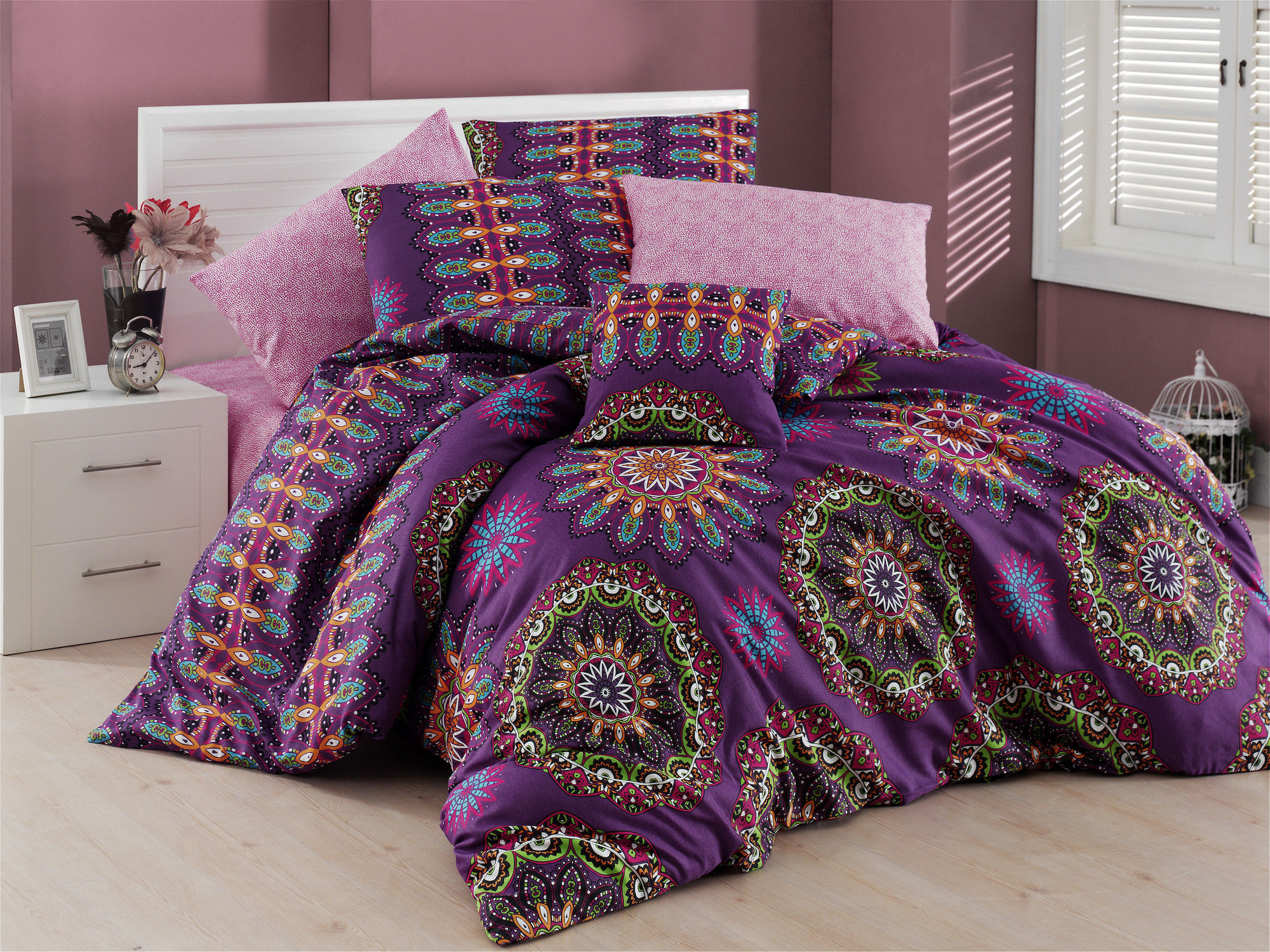 

Комплект постельного белья Nazenin Home Мульти