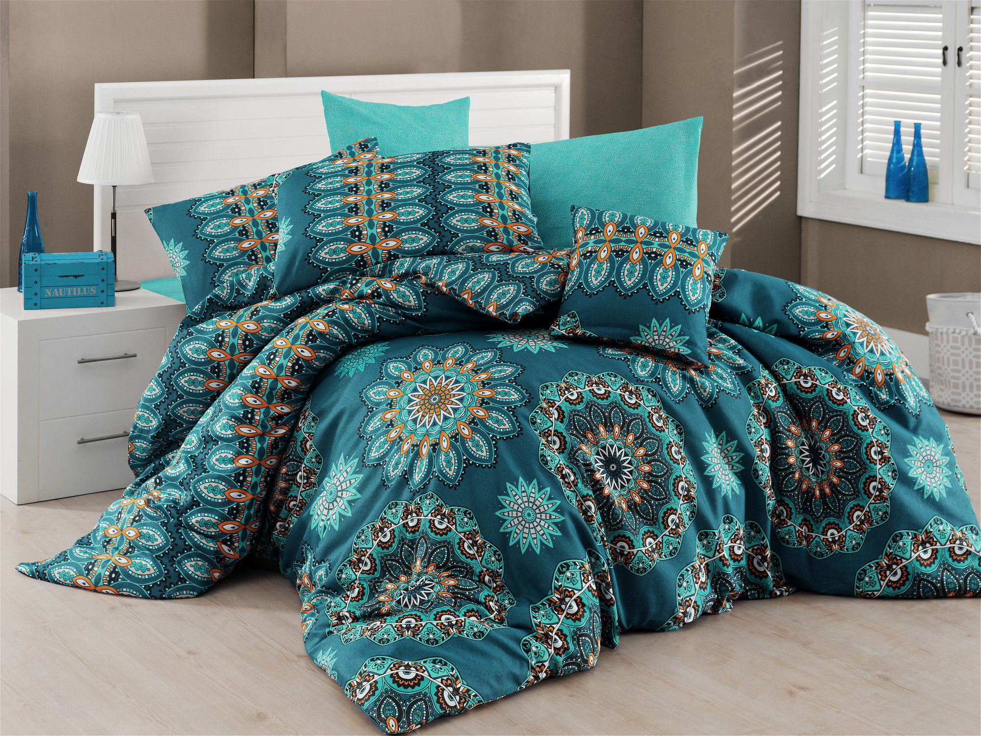 

Комплект постельного белья Nazenin Home Мульти