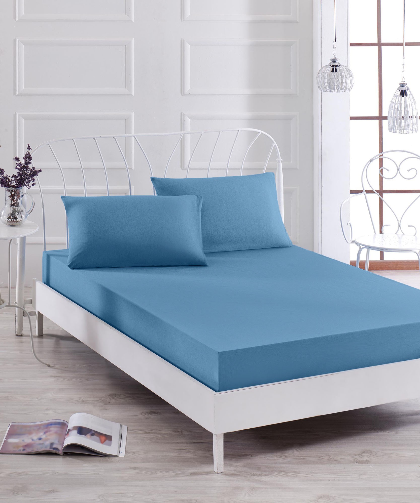 

Комплект постельного белья EnLora Home Синий