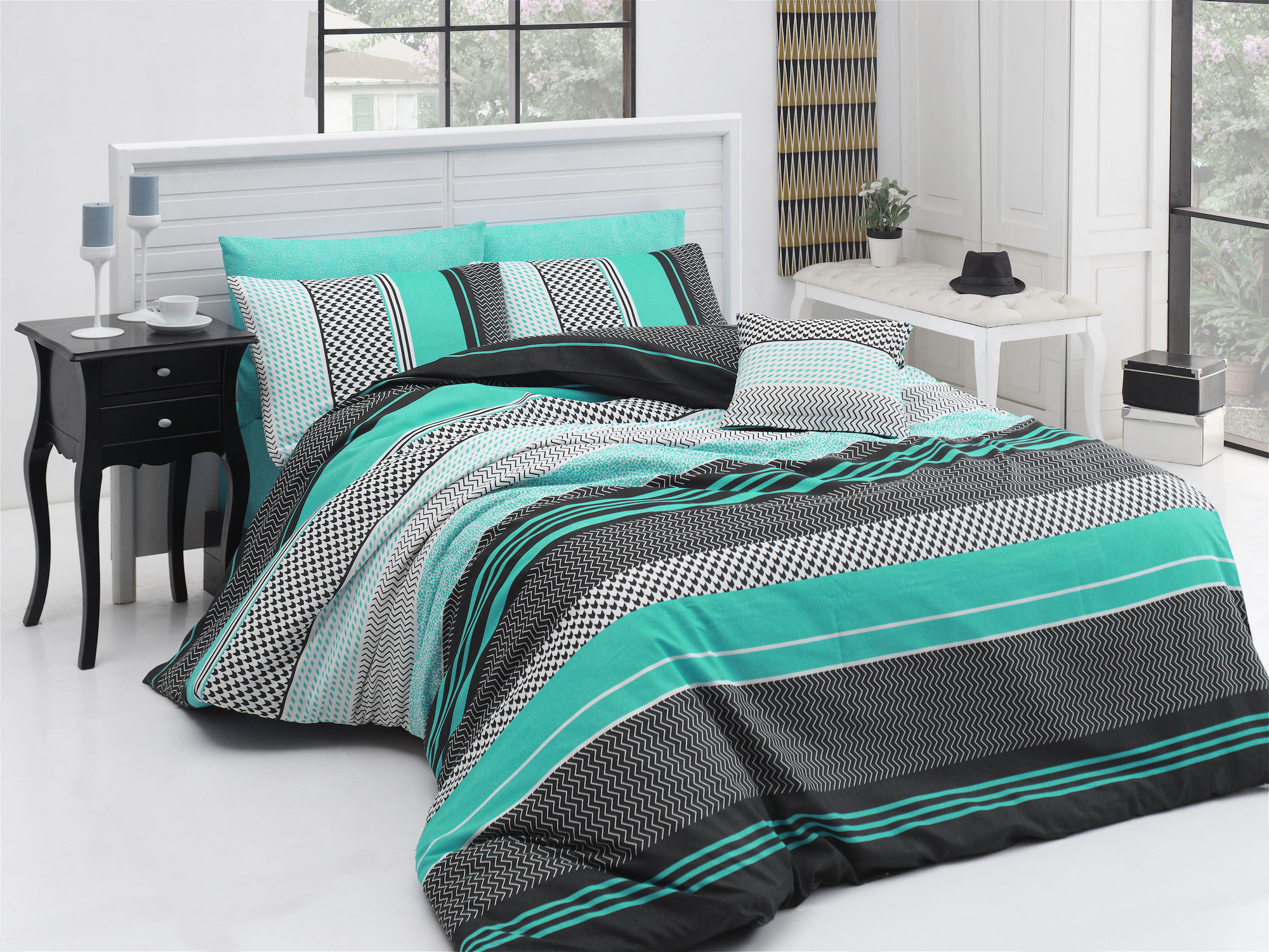 

Комплект постельного белья Nazenin Home Мульти