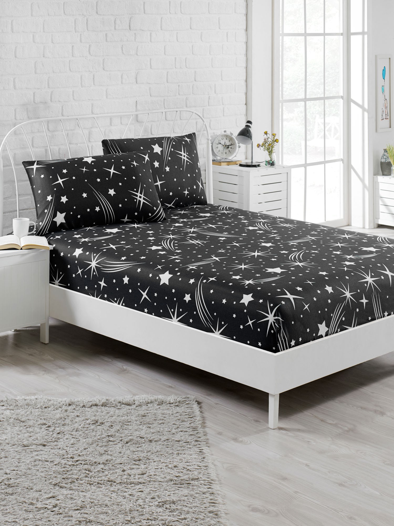 

Комплект постельного белья EnLora Home Черный