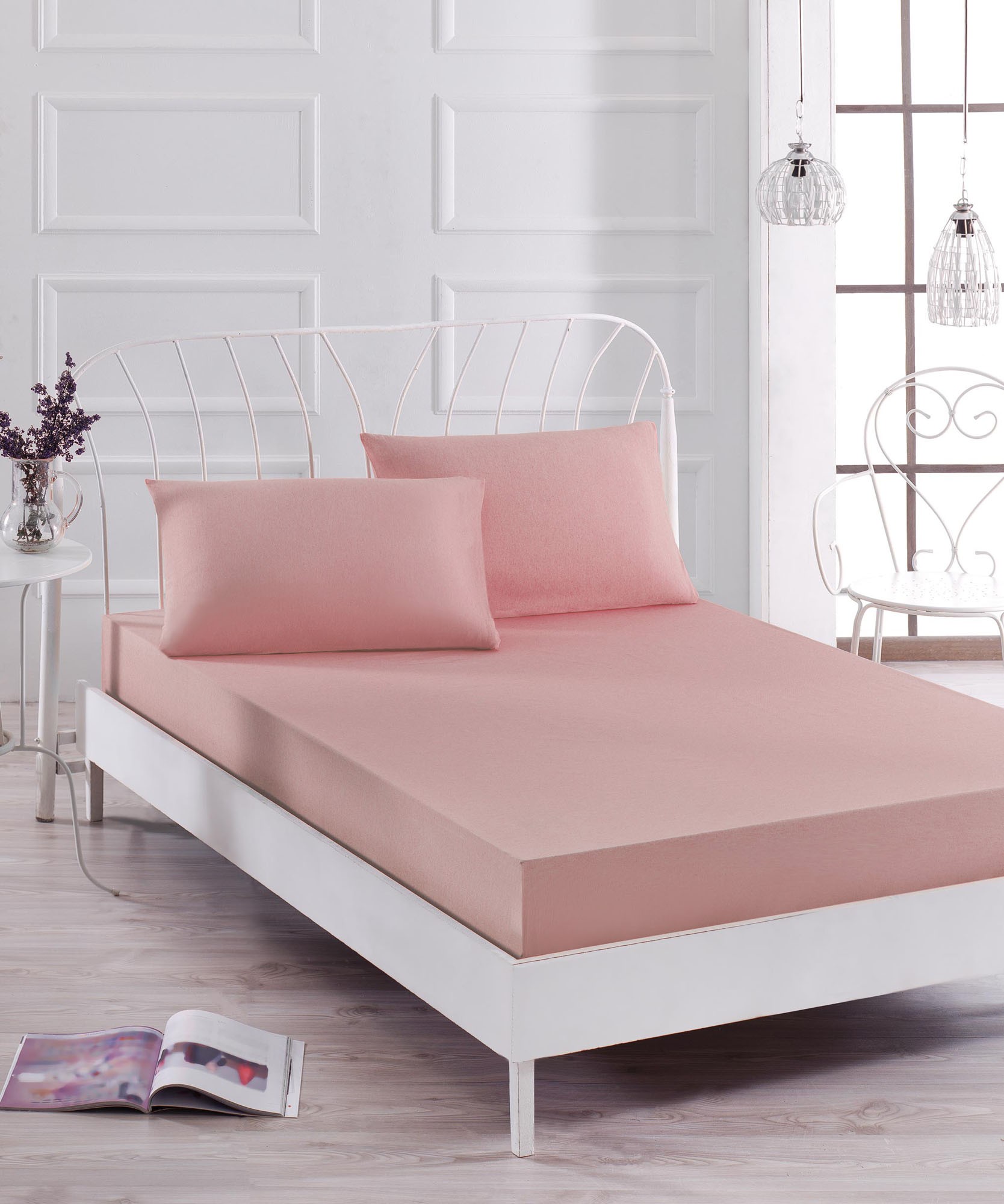 

Комплект постельного белья EnLora Home Розовый