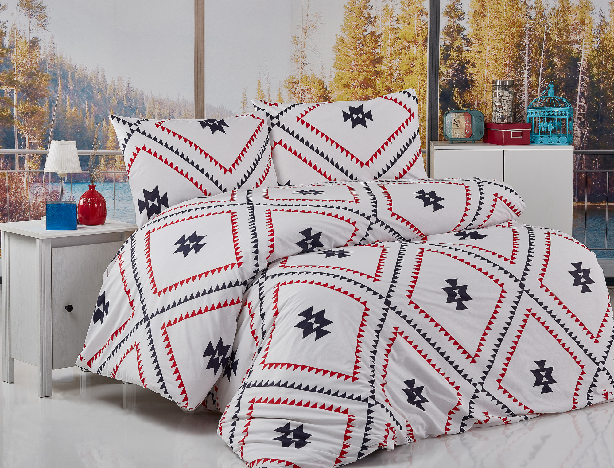 

Комплект постельного белья Nazenin Home Мульти