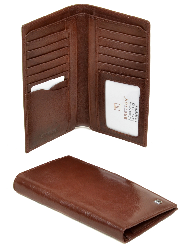 

Кошелек мужской BRETTON MS-35 coffee