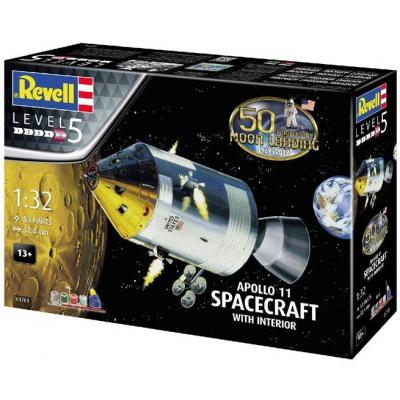 

Сборная модель Revell Модуль Колумбия миссии Аполлон 11 уровень 5, 1:32 (RVL-03703)