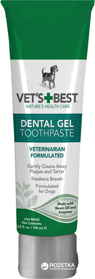 

Гель для чистки зубов VET`S BEST Dental Gel для собак 103 мл
