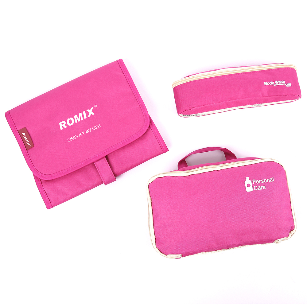 

Косметичка для путешествий ROMIX RH10P розовый