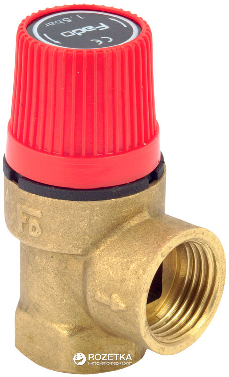 

Клапан предохранительный FADO 1/2'' 3.0 bar, KP03