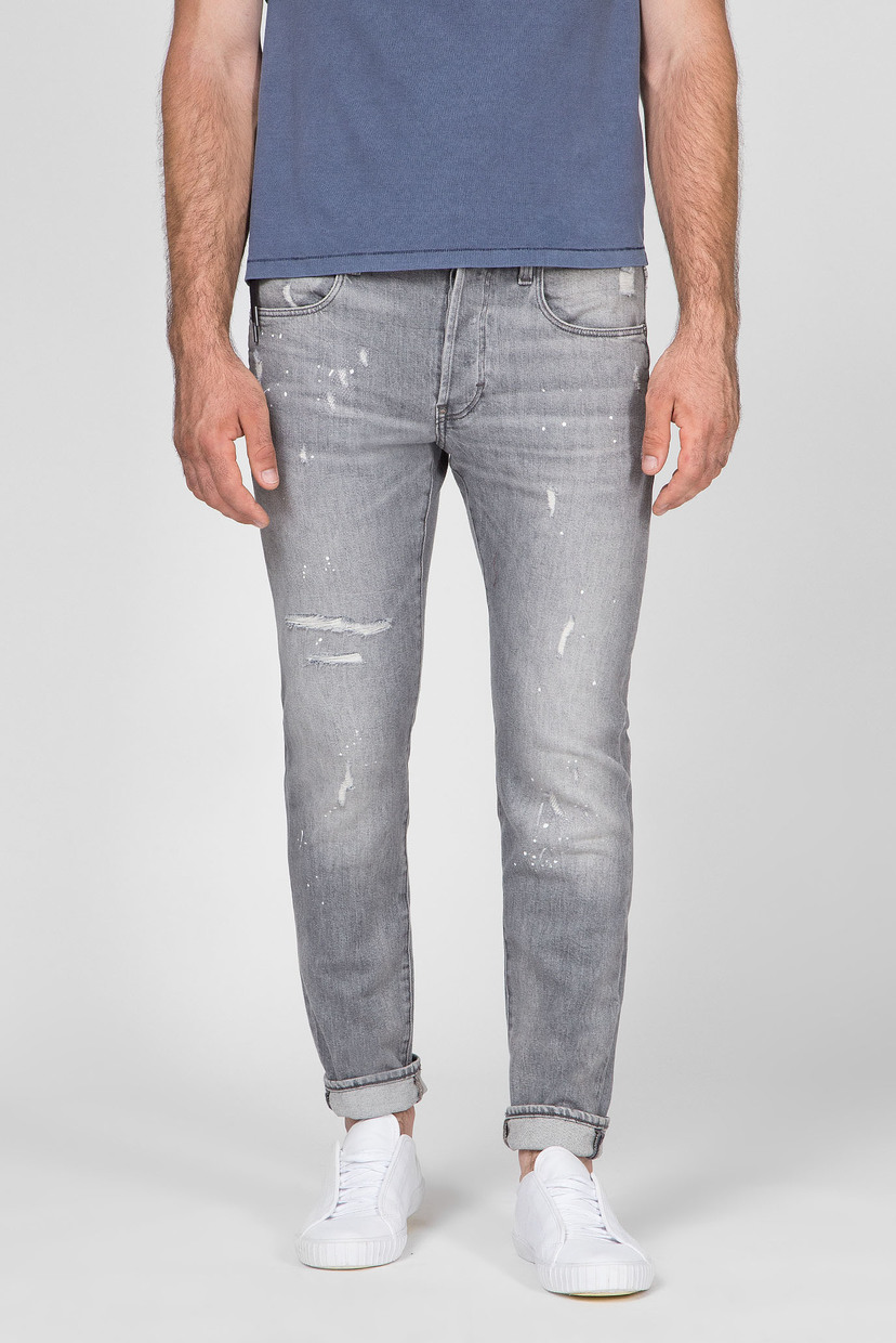 

Мужские серые джинсы 3301 Studs Slim G-Star RAW 29-32 D14339,9273