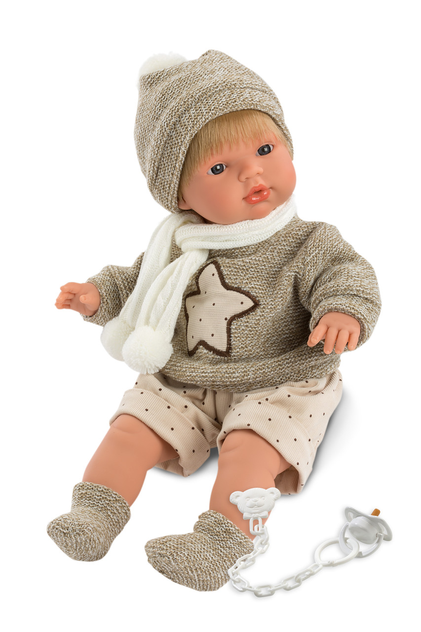 

Кукла плачущая говорящая Sasha 38549 Llorens 38 см