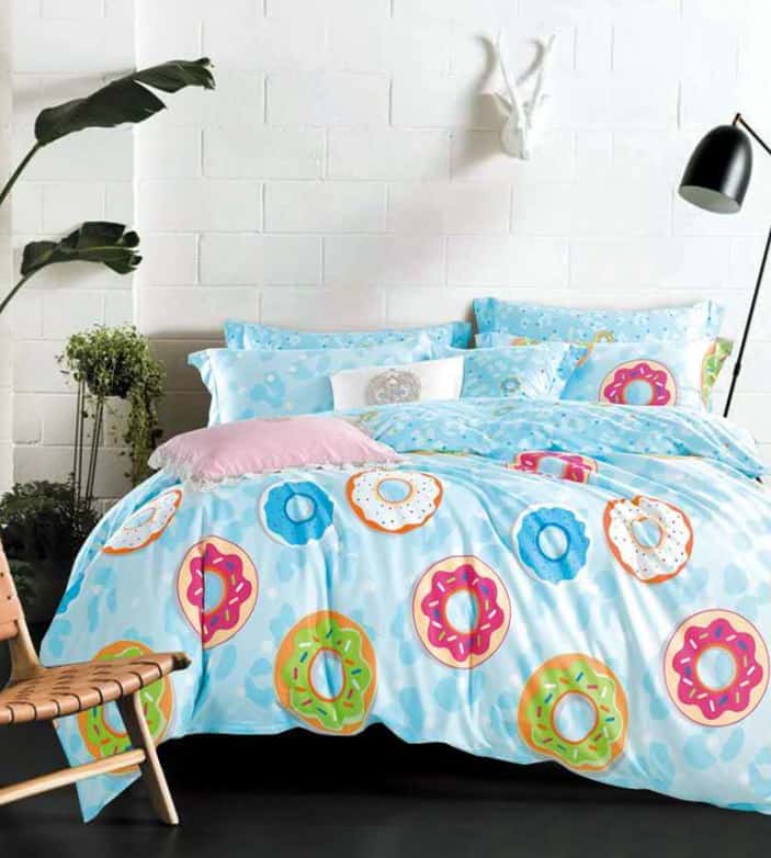 

Комплект постельного белья Пончики 1-Спальный Vpostelke 145x215 см Голубой 000025492