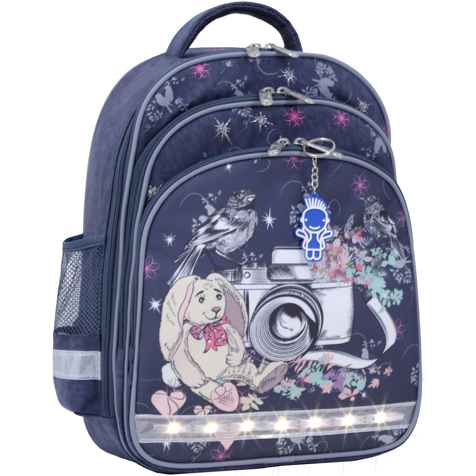 

Рюкзак школьный Mouse Bagland 38 x 29 x 15 см Серый 000018758