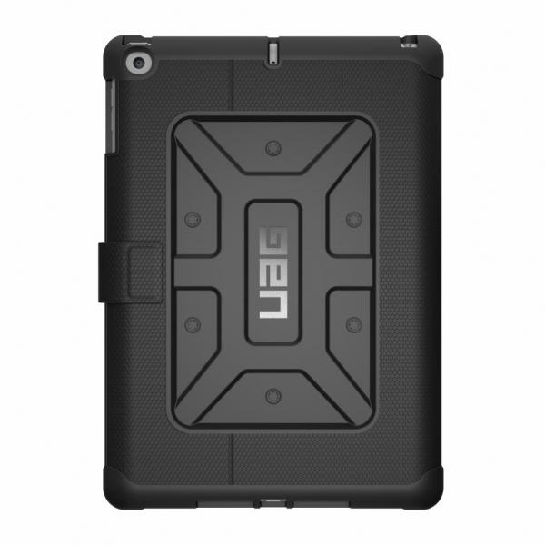 

Обложка Urban Armor Gear для Apple iPad 2017/2018 9.7 Metropolis Black/Silver Logo (IPD17-E-BK)