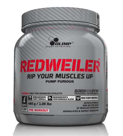 

Предтренировочные комплексы Olimp Sport Nutrition REDWEILER 480 g - черника