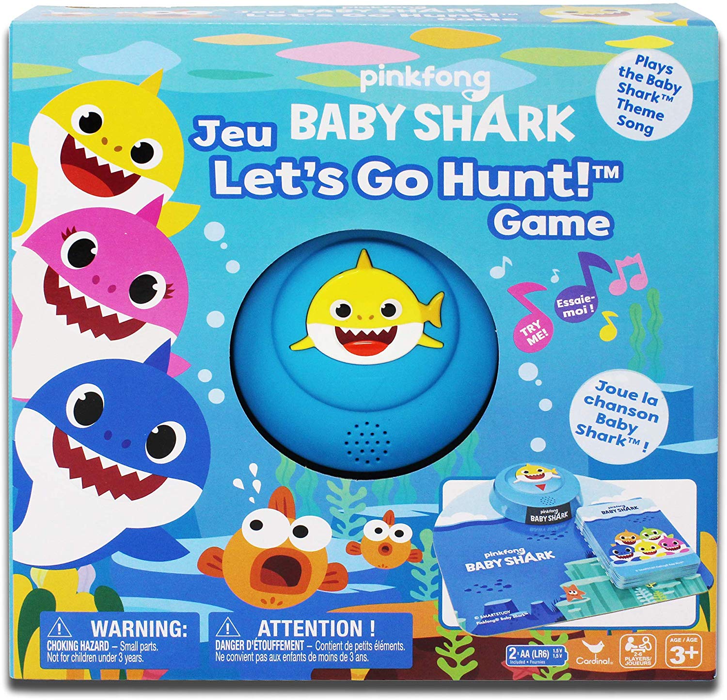 

Настольная игра «Baby Shark» с фишками