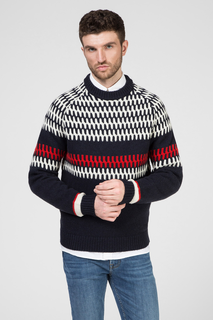 

Мужской шерстяной свитер MODERN FAIR ISLE CREW NECK Tommy Hilfiger L TT0TT06182
