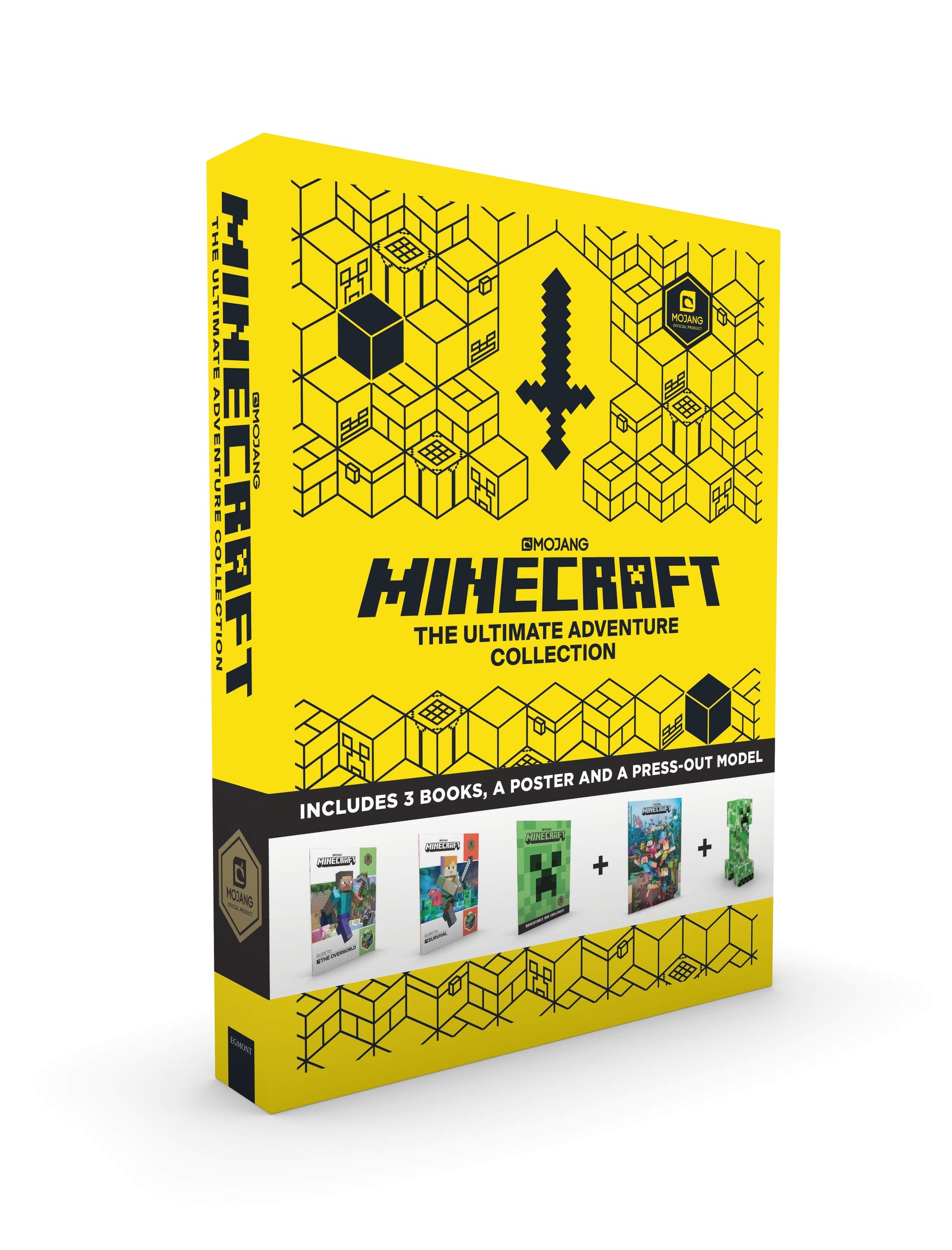 

Книга на английском языке Minecraft: The Ultimate Adventure Collection от автора Mojang AB и издательства Egmont Press из Великобритании