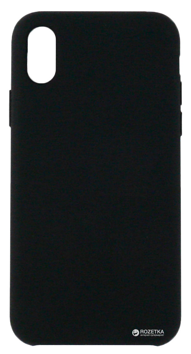

Панель DENGOS Back Cover Silicon для Apple iPhone Х Black (DG-BCS-09)
