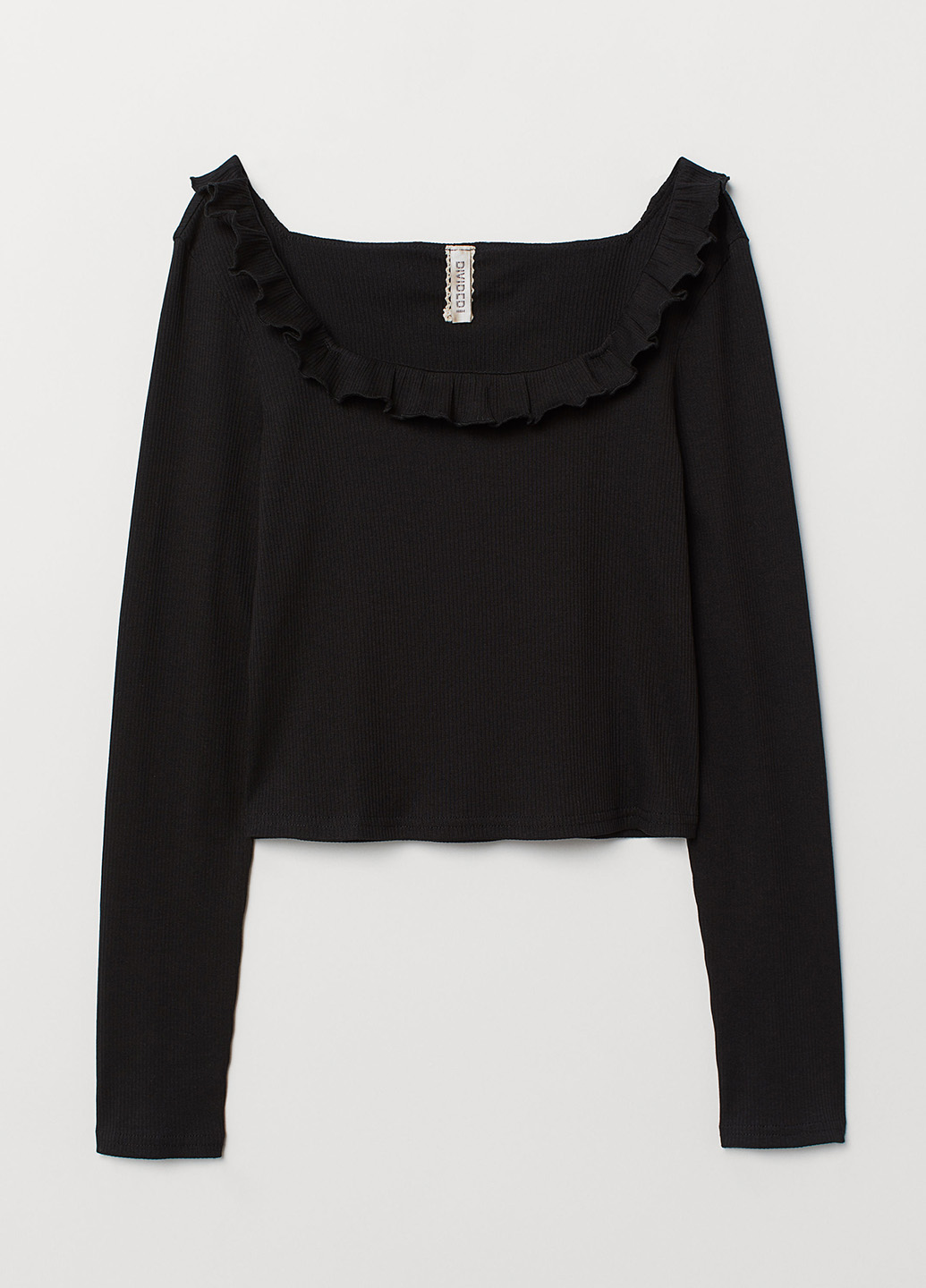 

Лонгслив H&M S Черный 0715102_01